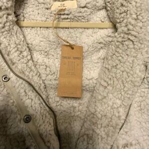 Thread & Supply Women's Off-White Teddy Jacket